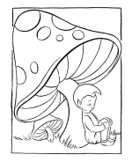 Pixie Coloring Page Sheets