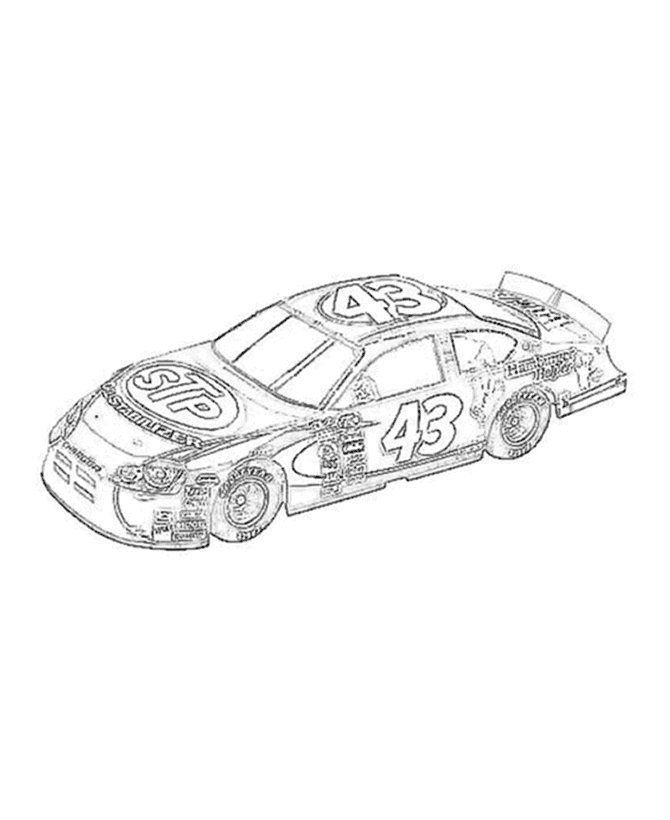 NASCAR Car # 43