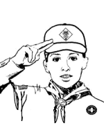 Scouting Coloring Pages