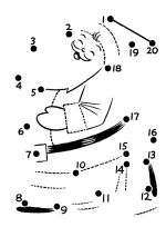 Kids Dot to Dot activity sheets