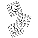 ABC Coloring Pages
