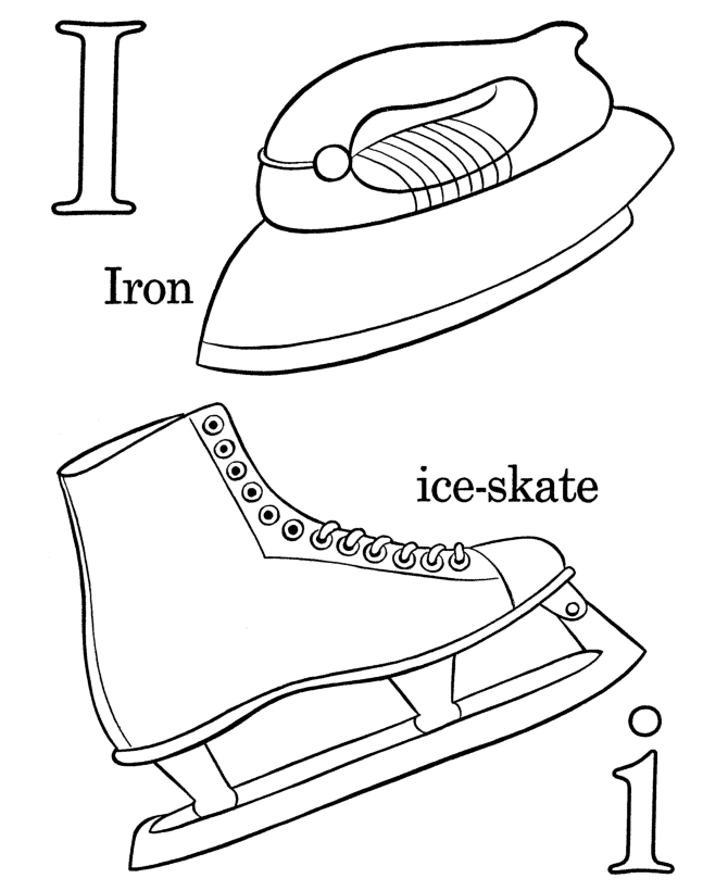 i coloring pages - photo #25