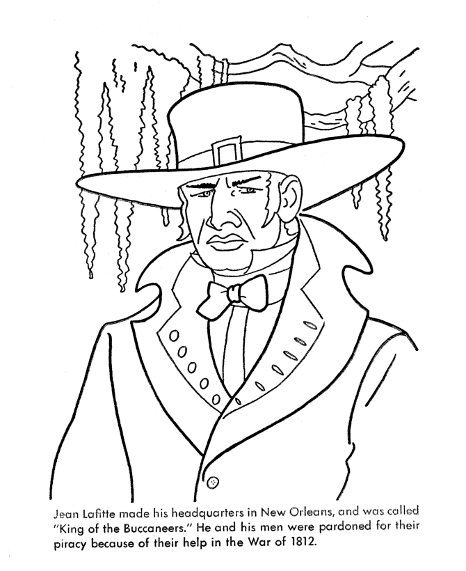  Caribbean Pirates of the Sea Coloring page