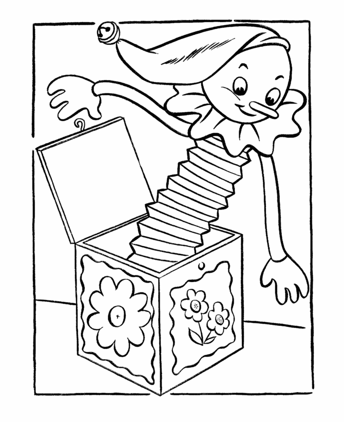 April Fool's Day Coloring page