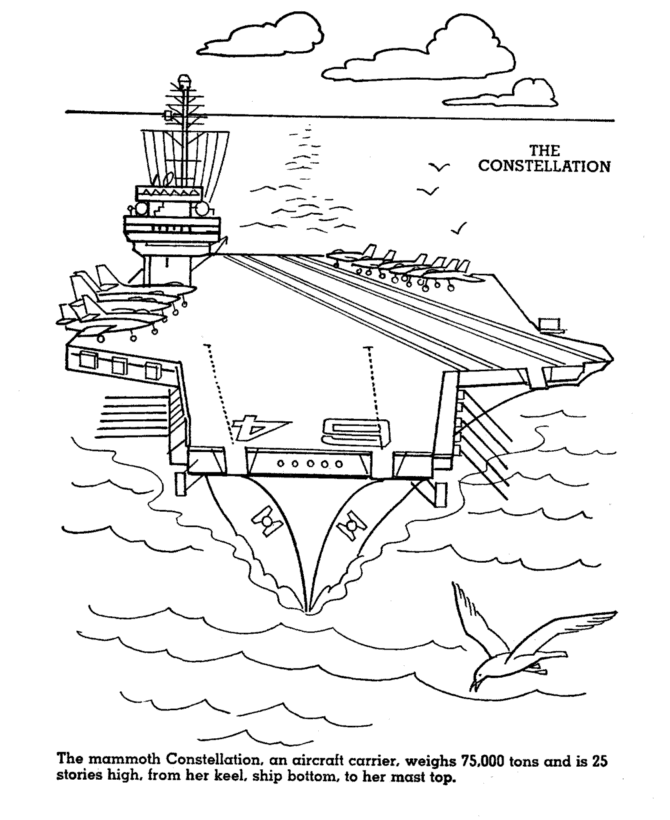 Armed Forces Day Coloring page