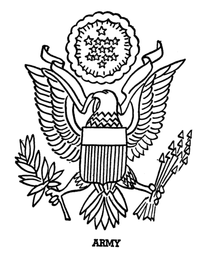 Armed Forces Day Coloring page