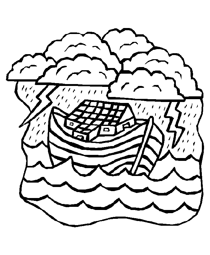 Noah's Ark  3 - The Ark in the Great Flood 