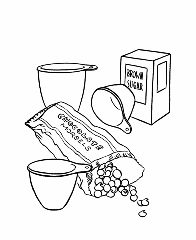  Birthday Cake Coloring page