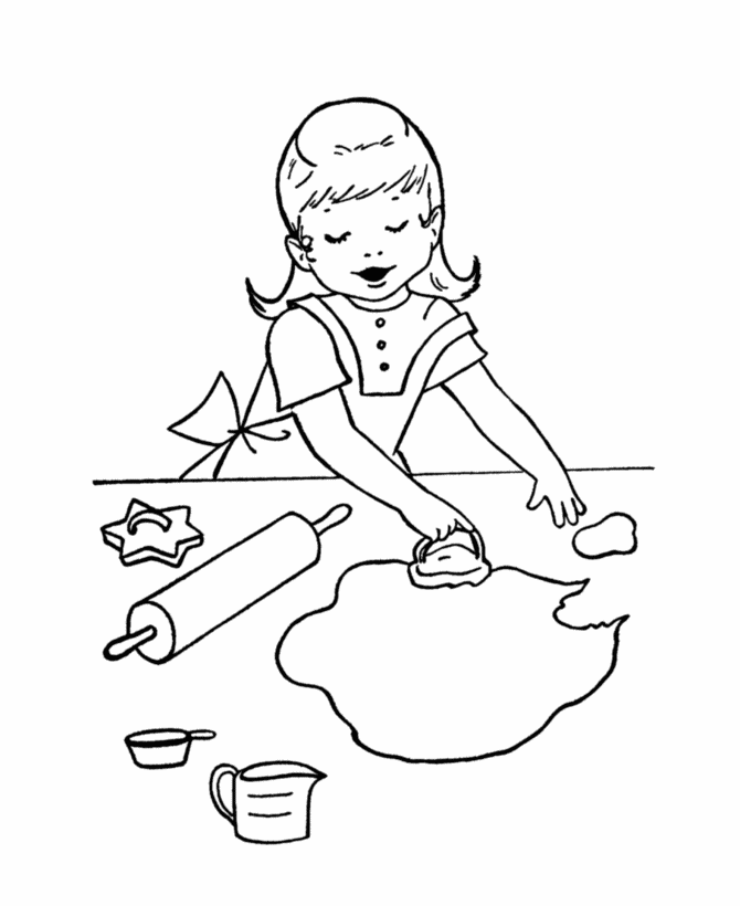  Birthday Cake Coloring page