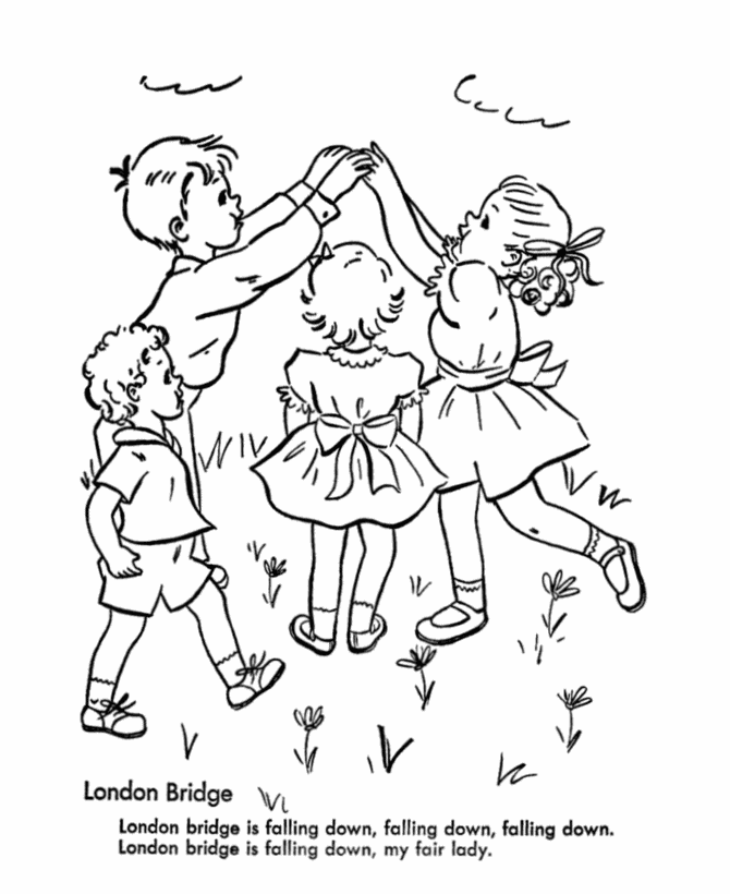  Birthday Games Coloring page