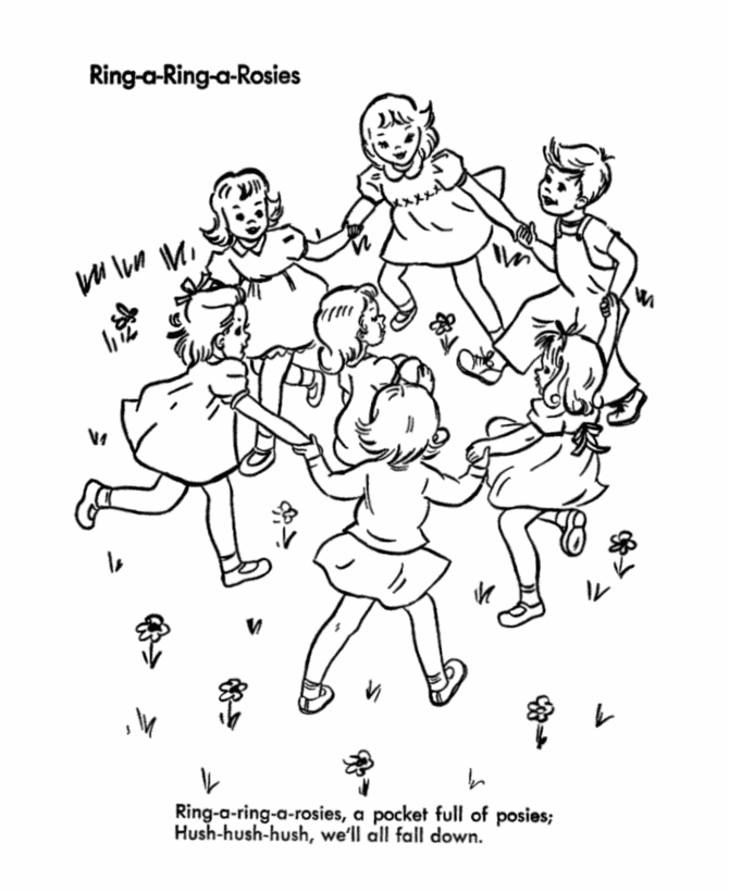  Birthday Games Coloring page