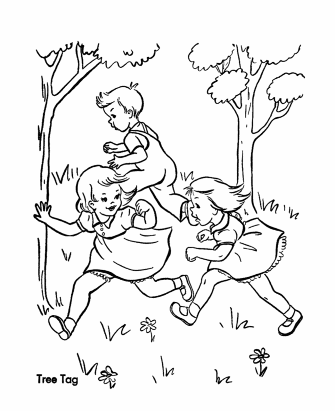  Birthday Games Coloring page