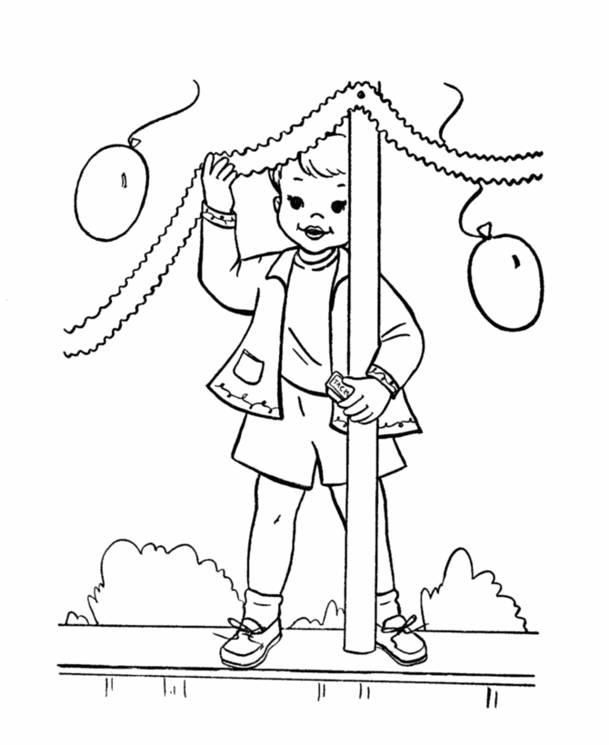  Birthday Party Fun Coloring page