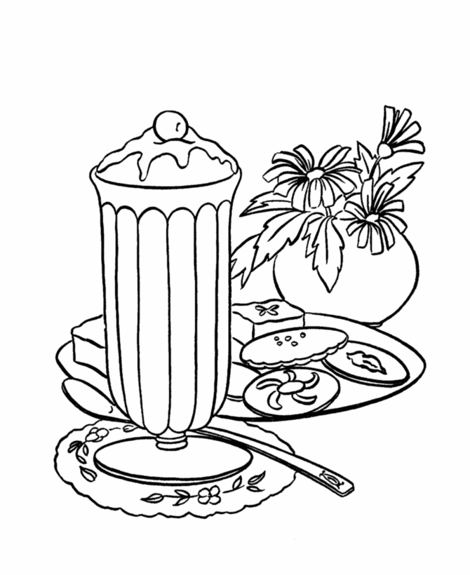 ice cream games coloring pages - photo #34