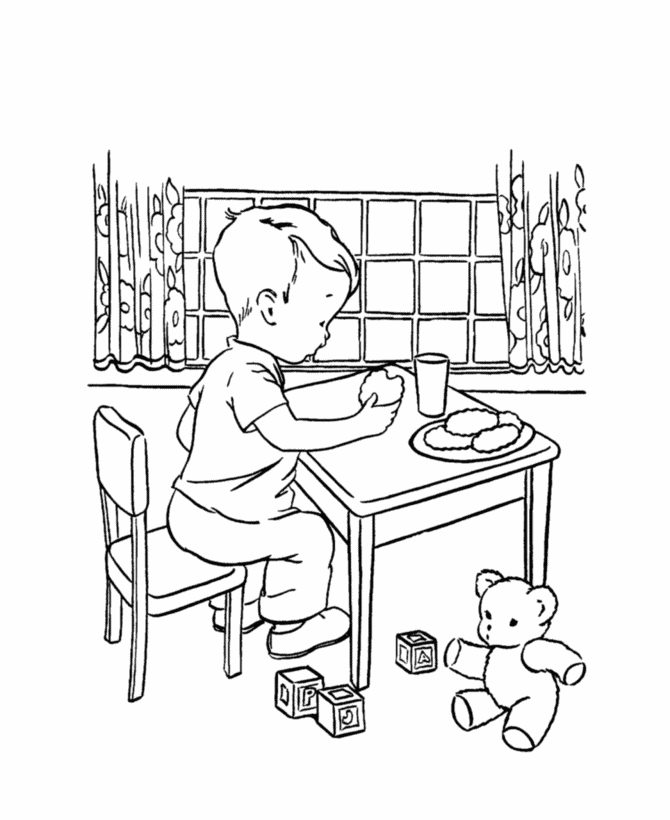  Birthday Party Fun Coloring page