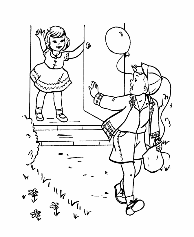  Birthday Party Fun Coloring page