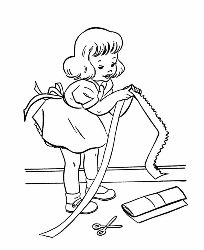  Birthday Presents Coloring page