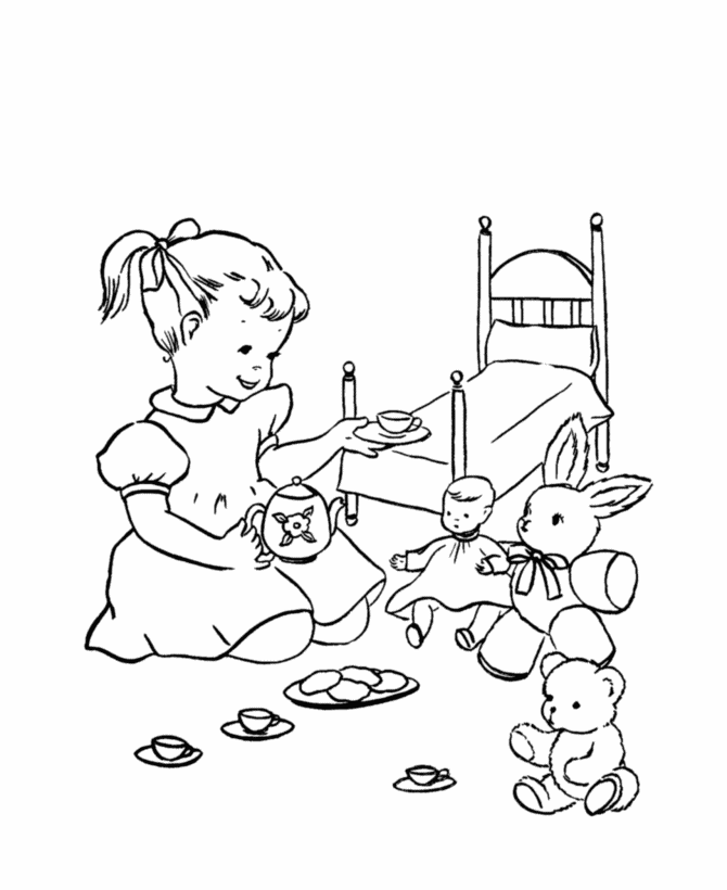  Birthday Presents Coloring page