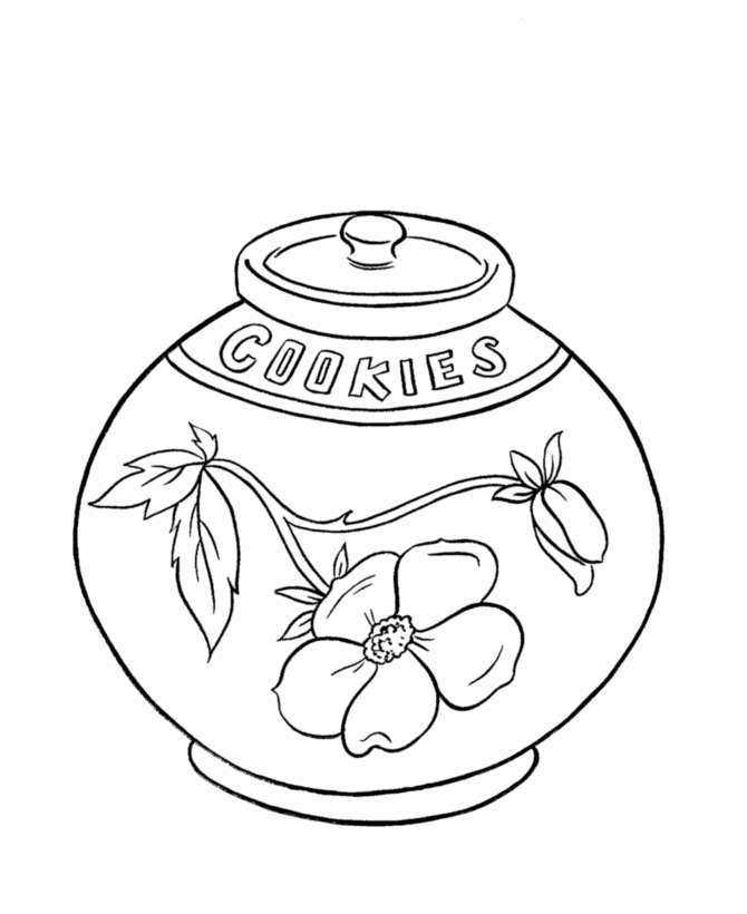  Birthday Party Sweets Coloring page