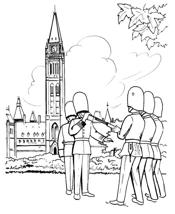 Changing of the Guard - Parliament Building - Ottawa