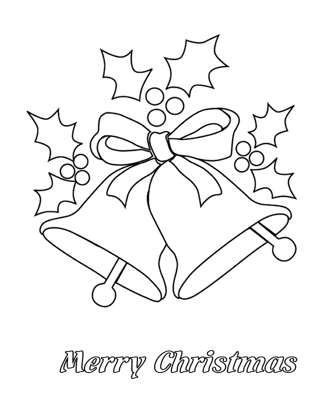 a big christmas coloring ribbon pages - photo #25