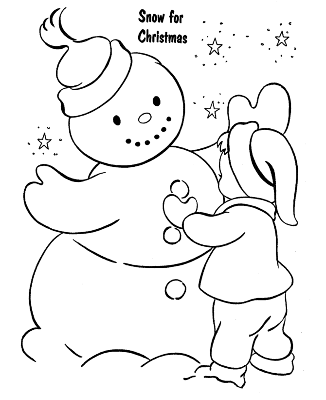 Christmas theme coloring pages