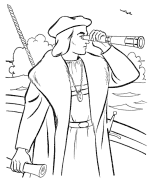 Columbus Day coloring pages