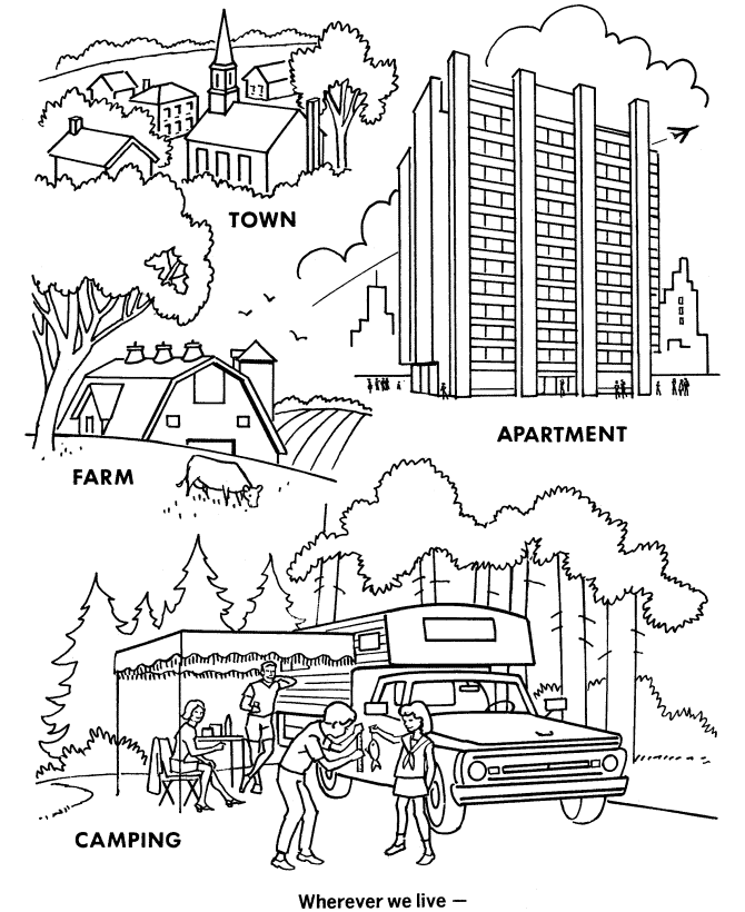 Earth Day Coloring page | Ecology