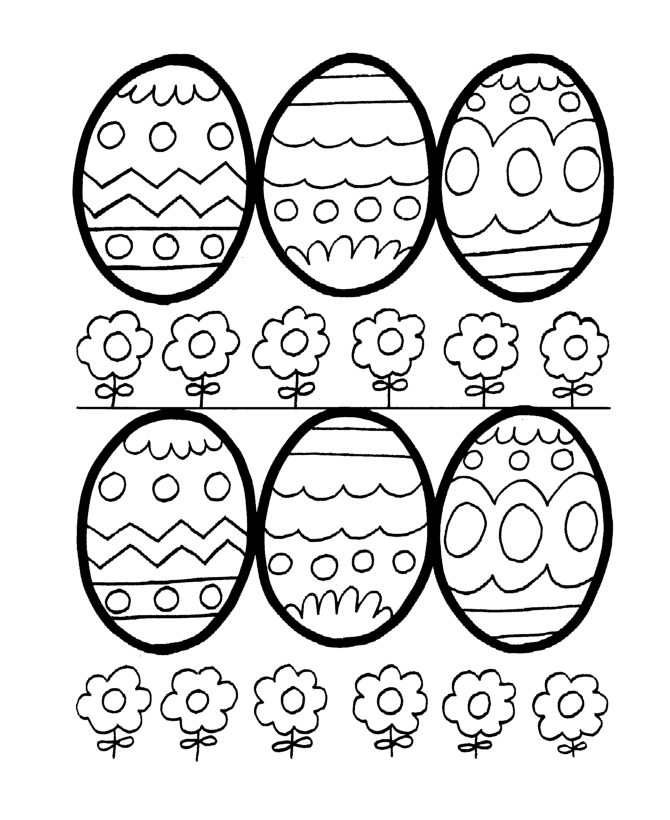 easter eggs coloring pages for kids. Easter Eggs Coloring page