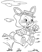 Kids Easter Coloring Pages 