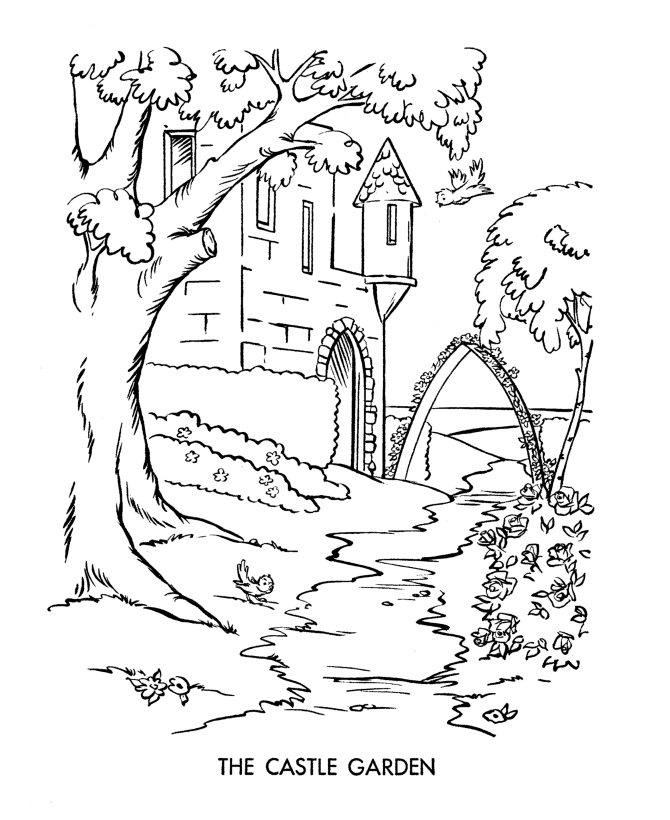  Medieval Knights Coloring page