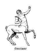 Mythical Centaur Beast Coloring Pages