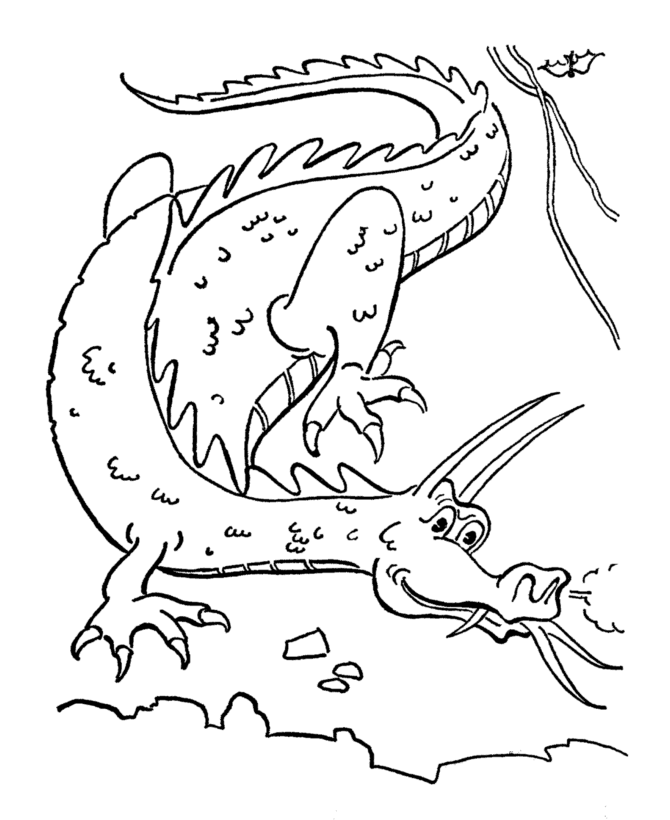  Mythical Animals and Beasts Coloring page