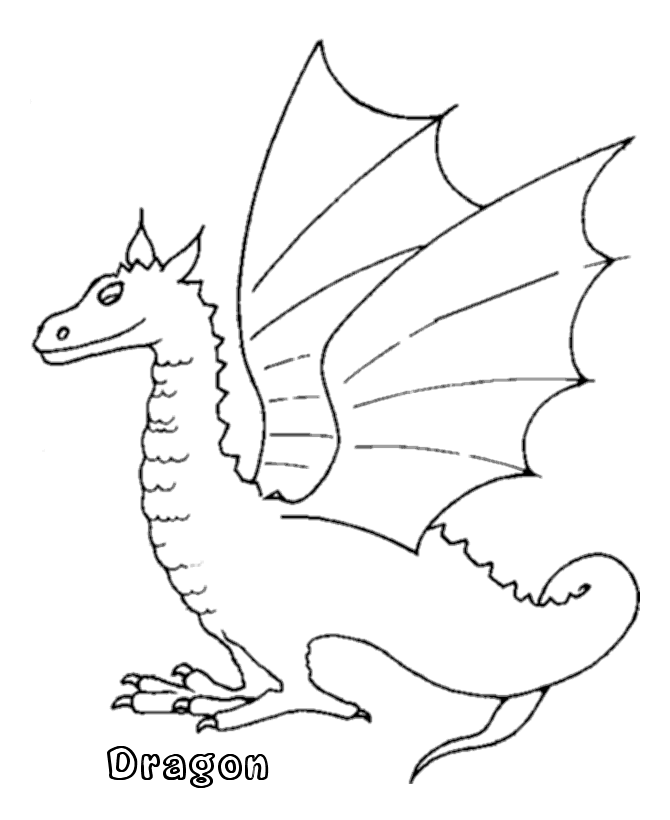  Mythical Animals and Beasts Coloring page