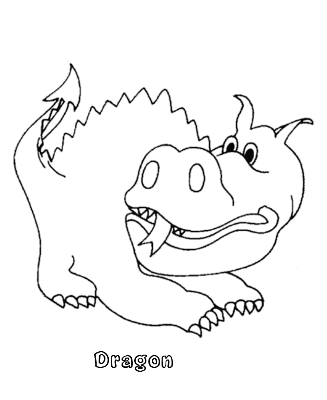  Mythical Animals and Beasts Coloring page