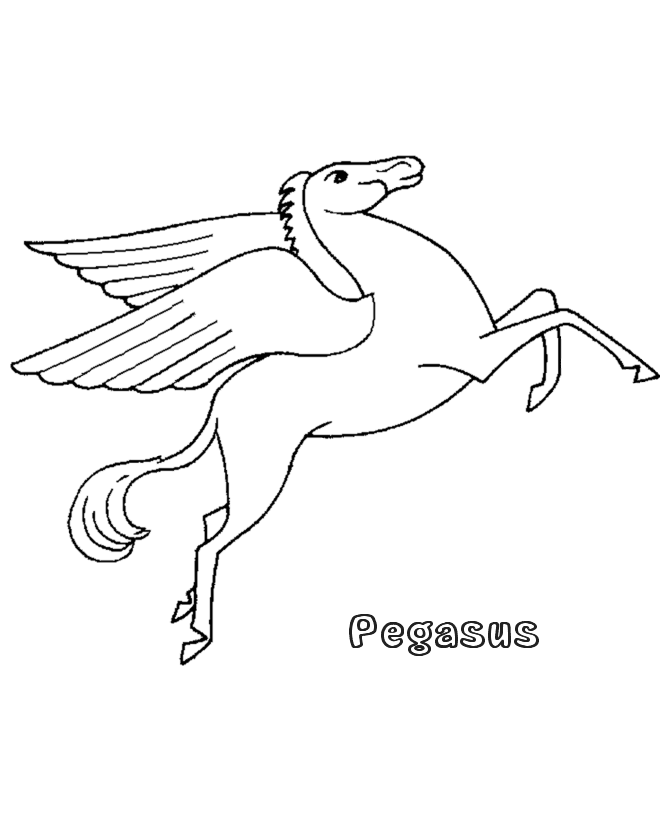  Mythical Animals and Beasts Coloring page