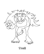 Mythical Animals and Beasts Coloring Page Sheets