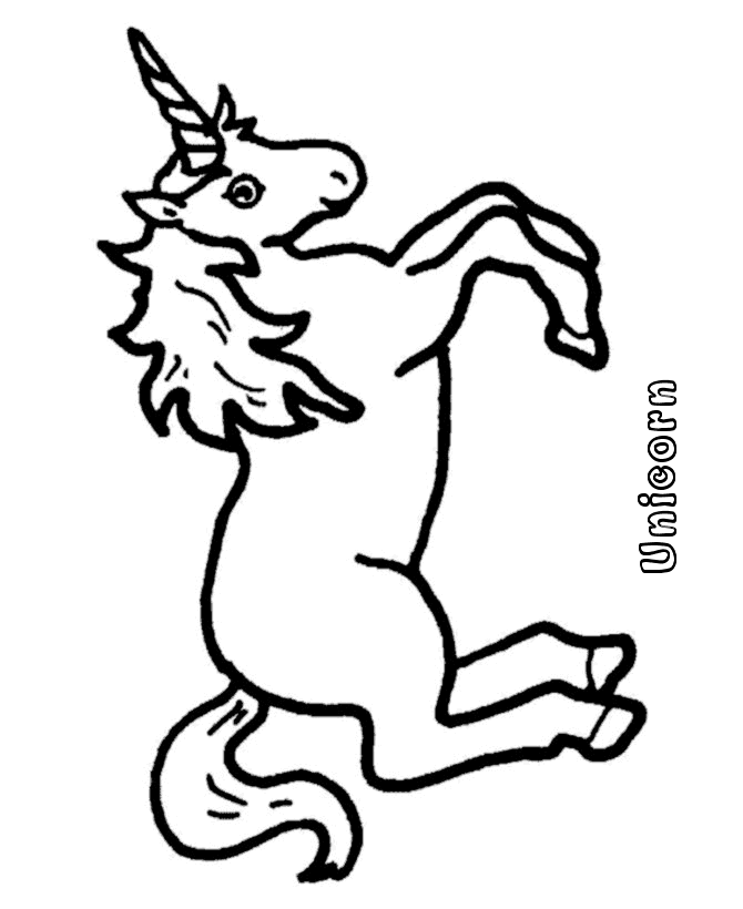 baby animal coloring pages unicorns - photo #14