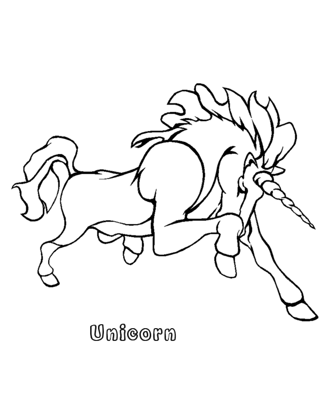  Mythical Animals and Beasts Coloring page