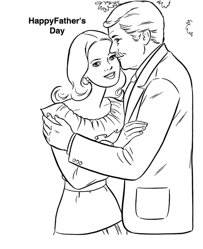 daddys little girl coloring pages - photo #13