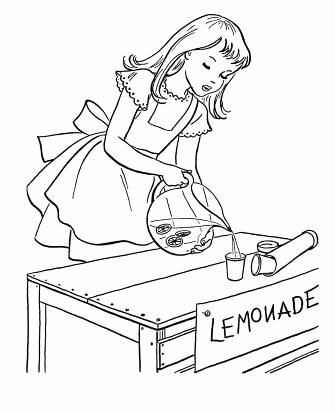 July 4th - Lemonaid for Sale