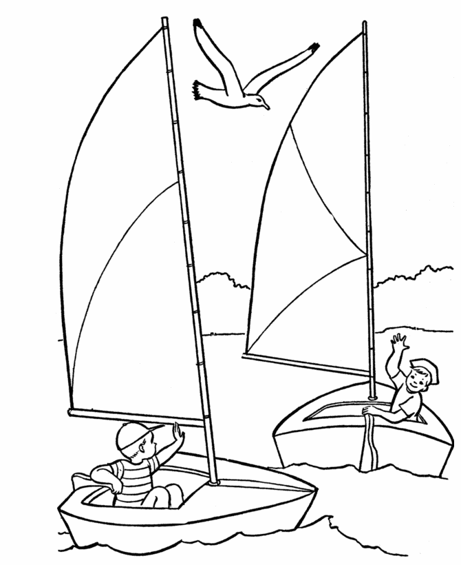 July 4th - Sailing on the Lake