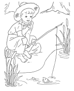 Boy Coloring Pages