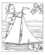 Boys Coloring Page sheet