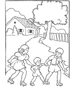 Coloring Pages of Boys and Girls
