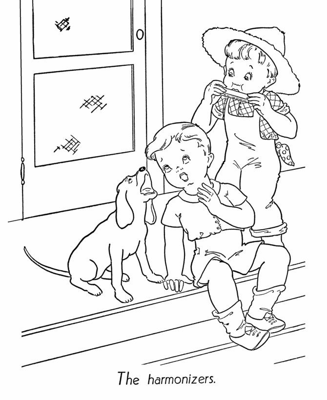  Kids Coloring pages for children