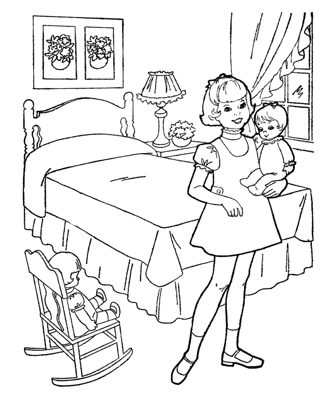  Coloring pages for Girls