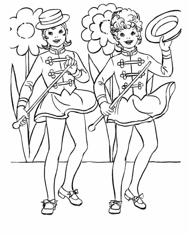 dance coloring pages for girls - photo #37
