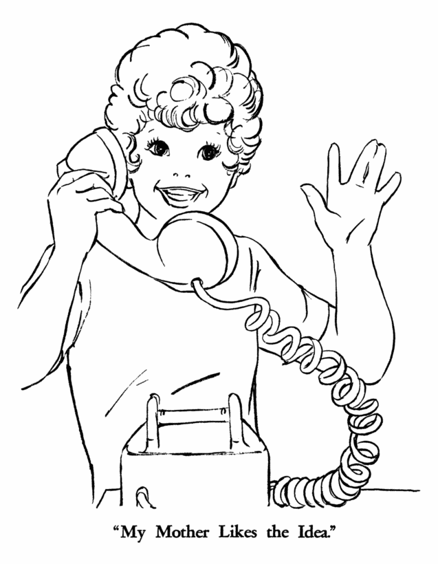 talking coloring pages - photo #9
