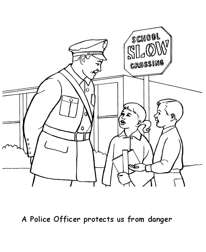 Labor Day Jobs Coloring page